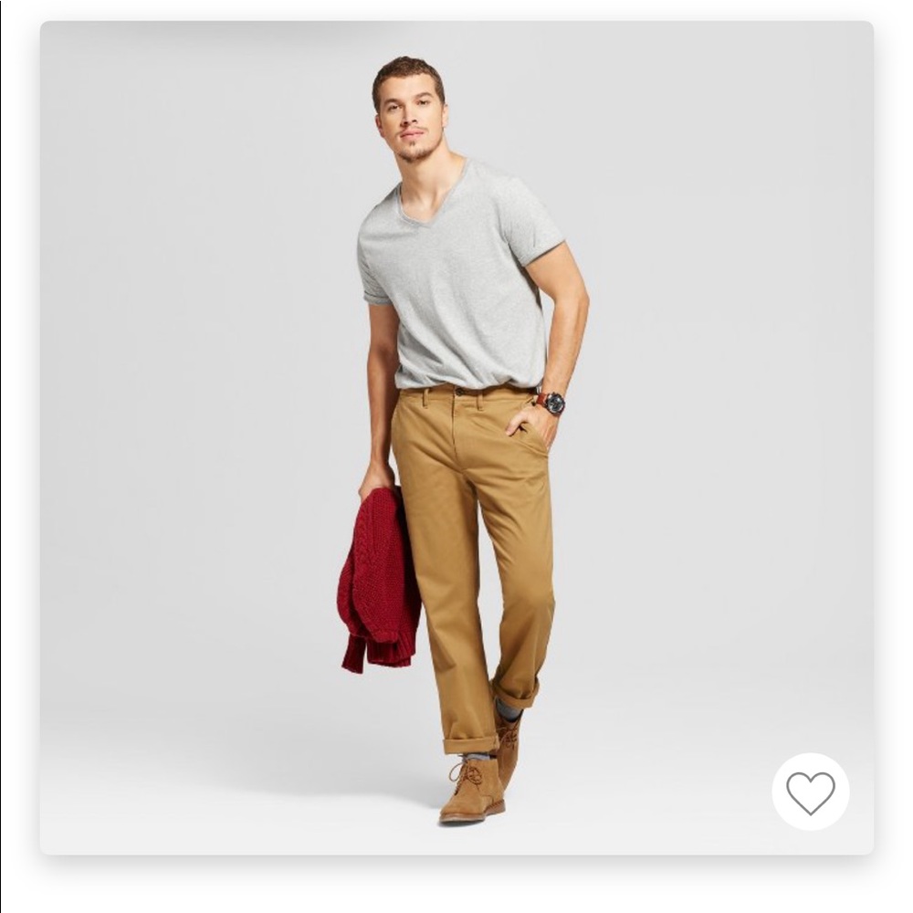 Men’s straight fit Hennepin chino pants